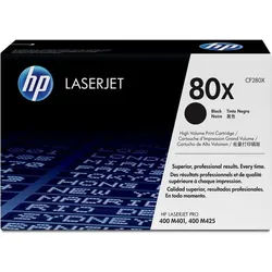 HP 80X (CF280X) - Schwarz - Toner - Hohe Kapazität