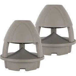 McGrey WPL-660GY BT 360° Outdoor-Lautsprecher mit Bluetooth Paar Grau