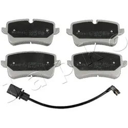 JAPKO Bremsbelagsatz, Scheibenbremse 510913 Hinterachse für AUDI VW PORSCHE
