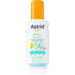Astrid Sun Sensitive Bräunungsmilch für Kinder SPF 50+ im Spray 150 ml