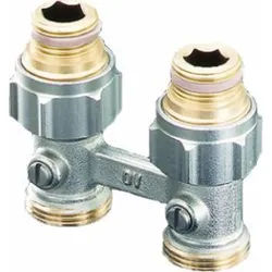 Oventrop ZB Absperrverschraubung 1/2'' AG x 3/4'' AG
