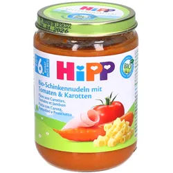 HiPP - Bio-Nudeln mit Schinken Tomaten & Karotten ab 6 Monaten
