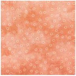 SCHÖNER LEBEN. Stoff Baumwollstoff Popeline Kreise Altrosa Meterware Vintage, allergikergeeignet rosa