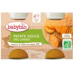 Babybio Patate Douce DES Landes ab 4 Monate