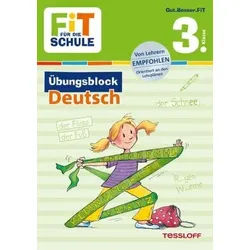 Fit für die Schule: Übungsblock Deutsch 3. Klasse
