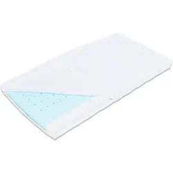 Babybay Kindermatratze , Weiß , Textil , Füllung: Fleece , 140x70 cm , Bezug abnehmbar/waschbar, klimatisierte Belüftungskanäle, atmungsaktiv, schadstoffgeprüft , Babymöbel & Kindermöbel, Babyzimmer, Babymatratzen