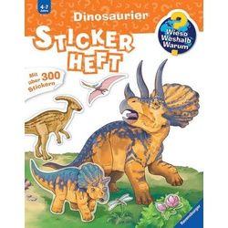Dinosaurier Stickerheft - Wieso? Weshalb? Warum?