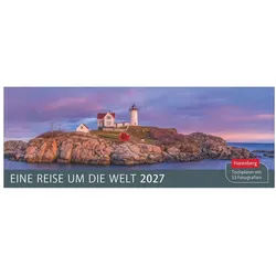 Harenberg Kalender Verlag Querkalender Eine Reise um die Welt Premium-Tischplaner 2027 - Wochenkalender...