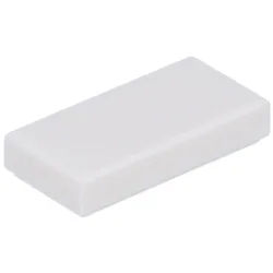 LEGO® 250 Stück Fliesen 1x2, Weiß Spielbausteine