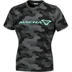 Macna Dazzle Logo 2.0 Damen T-Shirt, schwarz-mehrfarbig, Größe 2XL