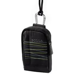 GOLLA Kameratasche Kamera-Tasche Beam 60E Foto-Etui Schutz-Hülle, Case Bag für Digital-Kamera Gürtel-Schlaufe Nackengurt Karabiner schwarz