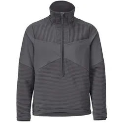 MASCOT Herren Fleecepullover mit kurzem Reißverschluss und Futter CUSTOMIZED Anthrazitgrau XL - 22005-681-89-XL - Anthrazitgrau
