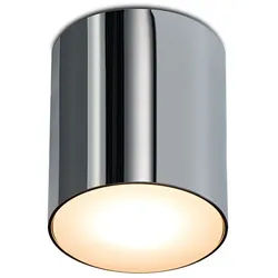 LED-Deckenaufbauleuchte Warnemünde Mawa Design silber, Designer Marco Schölzel, Martin Wallroth, 11 cm