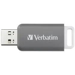 Verbatim Verbatim V DataBar USB 2.0 Drive USB-Stick 128 GB Grau 49456 USB-A (U USB-Stick grau