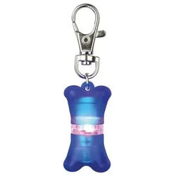 Flasher for Dogs 2 × 4 cm Blue