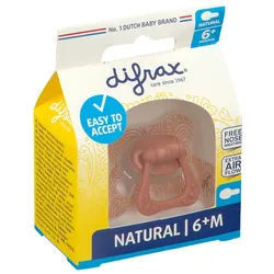 difrax® Schnuller Natural 6 Monate - Mountains (Farbe nicht auswählbar)