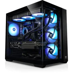 Kiebel Hydra IX Gaming-PC (AMD Ryzen 7 AMD Ryzen 7 9800X3D, RTX 5070 Ti, 32 GB RAM, 2000 GB SSD, Wasserkühlung, WLAN, ARGB-Beleuchtung)