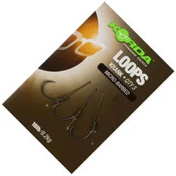Korda Karpfenhaken Korda Loop Rigs Krank 18lbs - 3 Karpfenrigs
