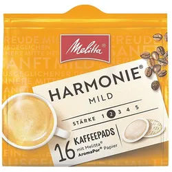 Melitta Kaffee Harmonie mild, 16 Pads