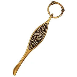 Pera Peris Sandblatt-Nagelfeile Wikinger Nagelreiniger Bronze
