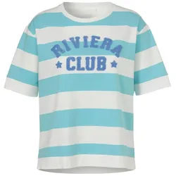 VIA APPIA DUE Kurzarmshirt (1-tlg) Große Größen blau 52