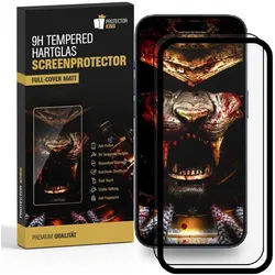 1x 9H Panzerglas für Apple iPhone 17e Full-Screen matt Anti-Reflex Montagehilfe Tempered Glass Displayschutz Schutzglas Schutzfolie Screen-Protector 1