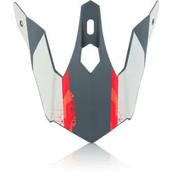 Acerbis Steel Kinder/Eclipse Helmschirm, grau-silber