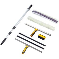VERMOP Starter-Set TopLock zum Fensterputzen, bestehend aus 8 Produkten, 45 cm