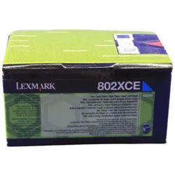 LEXMARK 802XCE 80C2XCE CYAN TONER - 4000 SEITEN FÜR CX-510DE MFP