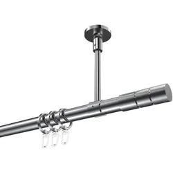 GARDINENSTANGE Sonette Elanto 320 cm (geteilt in 2 x 160 cm), 1-läufig, 20 mm Ø Chrom