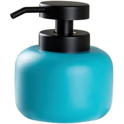 Sadena Seifenspender , Petrol , Kunststoff , 10x11.5x10 cm , Metallpumpe, Spender problemlos zum Nachfüllen , Badaccessoires, Seifenspender