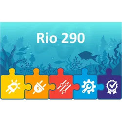 aquaLUMix LED Beleuchtung für JUWEL Rio 290 Aquarium | Komplett-Set