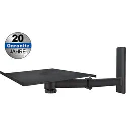 my wall H20L S Wandhalter für TV Bildschirme, Laptops, Notebooks und Lautsprecherboxen