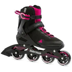 Rollerblade Inline Skates Sirio 80 (Rollen: 80mm/82A, Kugellager: SG5) schwarz Damen