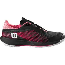 WILSON Damen Tennisoutdoorschuhe KAOS SWIFT 1.5, Black/Phantom/Diva Pink, 41 1⁄3