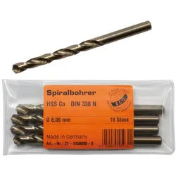 Dönges Spiralbohrer HSS-Spiralbohrer Co 5%