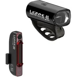 Lezyne LED Fahrradbeleuchtungsset Hecto Drive 40 STVZO + Stick Drive STZVO