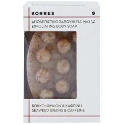 Korres Seaweed Grains & Kaffeine Peelingseife für Cellulite 125 g