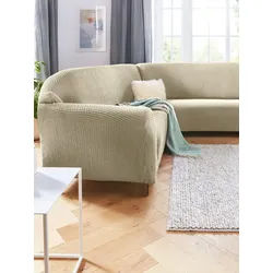 La housse en stretch au style intemporel en lot d Belmarti blanc