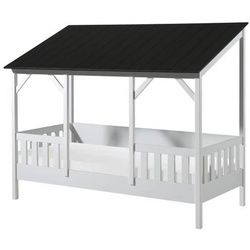 Mid.you Hausbett , Schwarz, Weiß , 90x200 cm , Baby & Kindermöbel, Kinder- & Jugendzimmer, Kinderbetten, Spielbetten