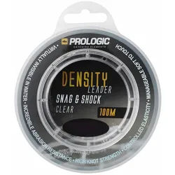 Prologic Angelschnur, 100 m Länge, Prologic DENSITY SNAG & SHOCK LEADER 100M 0.50MM 13.60KG 30LBS CLEAR