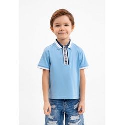 Gulliver Poloshirt mit kurzen Ärmeln blau 116