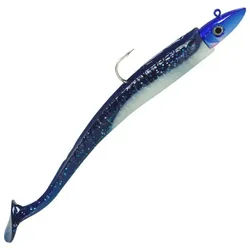 Hogy Kunstköder Hogy Twitcher + Paddle 20cm Gummifisch blue/black 100 cm