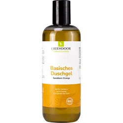 Greendoor Basisches Duschgel XL Sanddorn Orange 500 ml