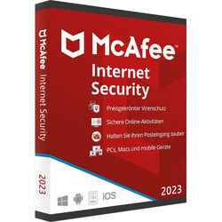 McAfee Internet Security 2024 | Sofortdownload + Produktschlüssel | 10 Geräte | 1 Jahr