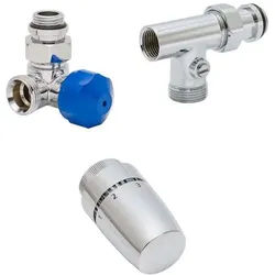 Schulte Thermostat-Set Eck Mischbetrieb Version rechts.. - Zubehör