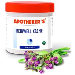 APOTHEKER'S Fußcreme BEINWELL Creme 250ml Arnika Körpercreme Hautcreme Massage 42, Lotion Balsam Salbe