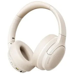 Bass BH1 Lite Wireless On-Ear Bluetooth 6.0 Headphones - White