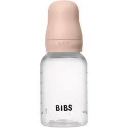 BIBS Anti-Colic Baby Bottle Latex Anti-Kolik-Flasche mit Kautschuk-Sauger Blush 150 ml