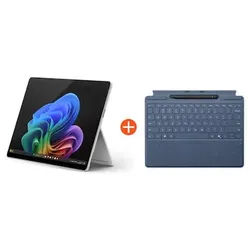 Microsoft Surface Pro (11. Edition) 13" OLED 2in1 Platin Snapdragon® X Elite 16GB RAM 1TB SSD Win11 ZIA-00004 inkl. Saphir Keyboard Pen